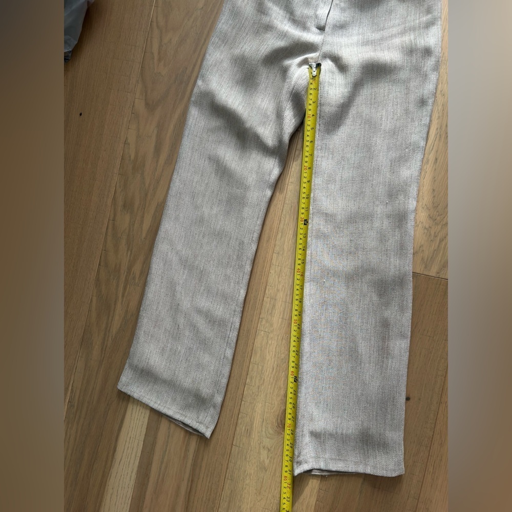 Vintage Bloomingdale’s Women’s Dress Pants Herringbone Straight Leg - Picture 5 of 7